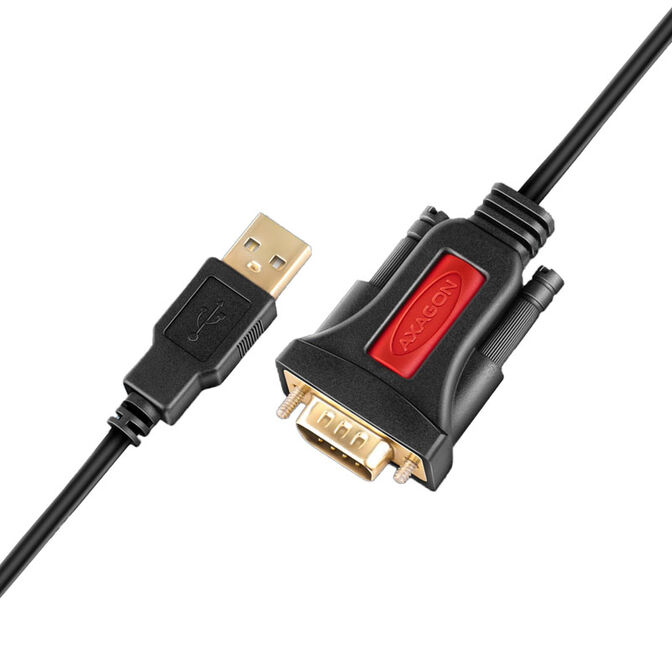 Axagon ADS-1PSN Adapterkabel RS-232 auf USB image number 1
