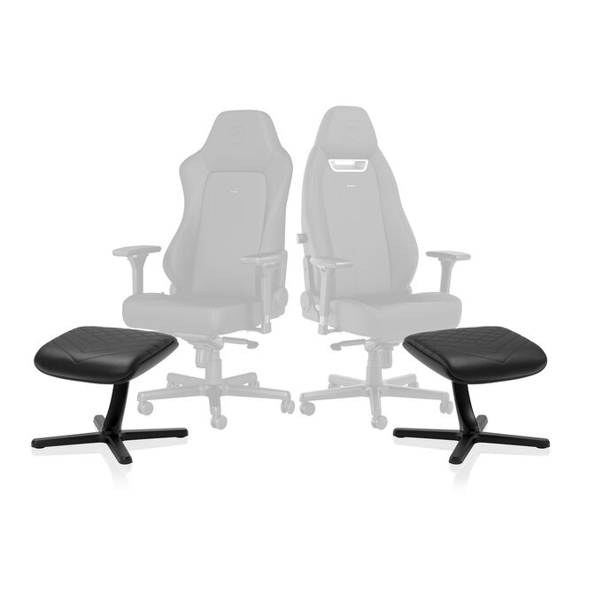 noblechairs Footrest 2 PU Black Fu&szlig;st&uuml;tze image number 5