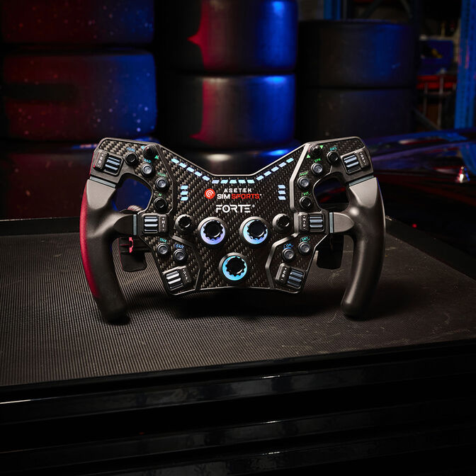 Asetek SimSports Forte Formula Button Box V2 &ndash; Schwarz image number 8