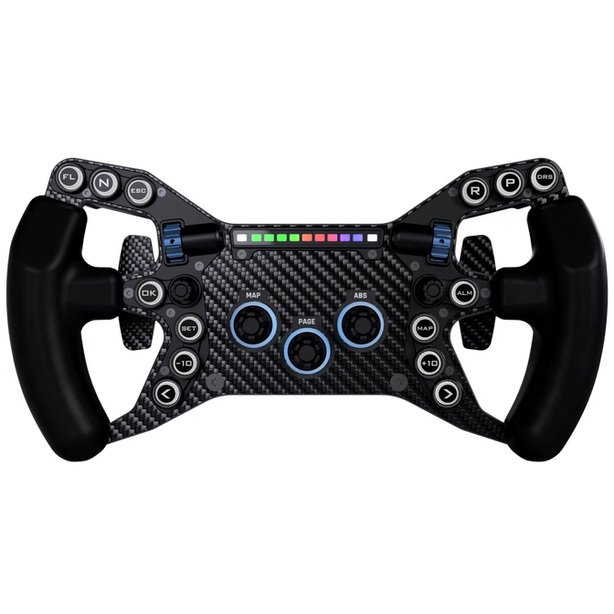 Base Performance Simulators FW1 Formula Wheel Simracing-Wheel, RGB &ndash; Black/Carbon image number 0