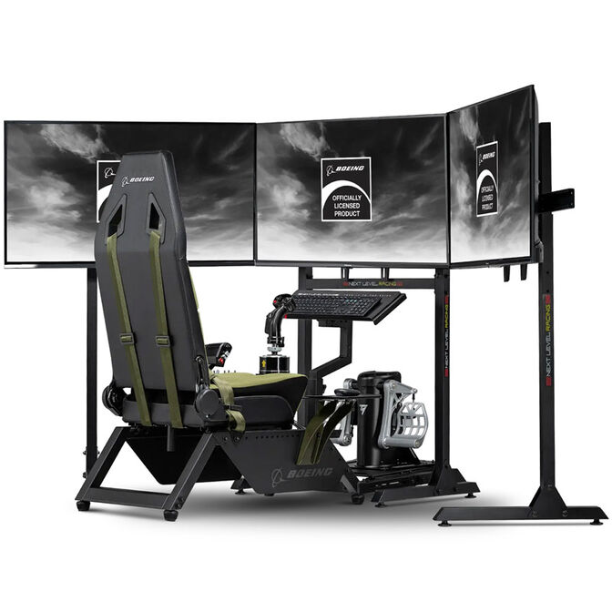 Next Level Racing Boeing Military Flug-Simulator-Cockpit image number 3