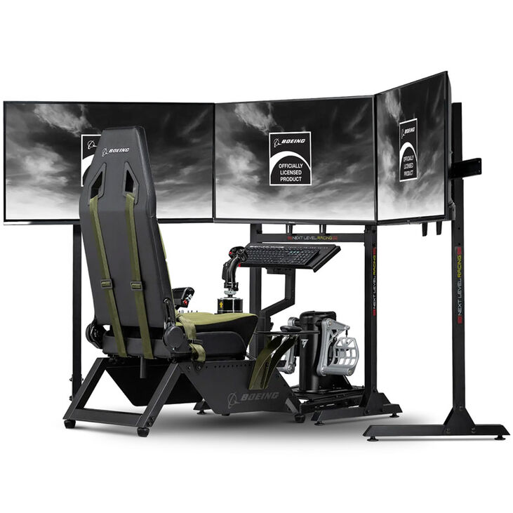 Next Level Racing Boeing Military Flug-Simulator-Cockpit image number 3