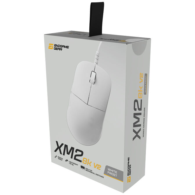 Endgame Gear XM2 8K v2 Gaming Mouse White Frost image number 14