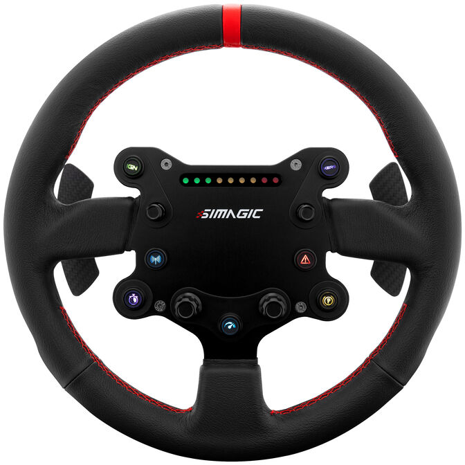 Simagic GTS Leather Steering Wheel &ndash; Lederlenkrad f&uuml;r SimRacing image number 1