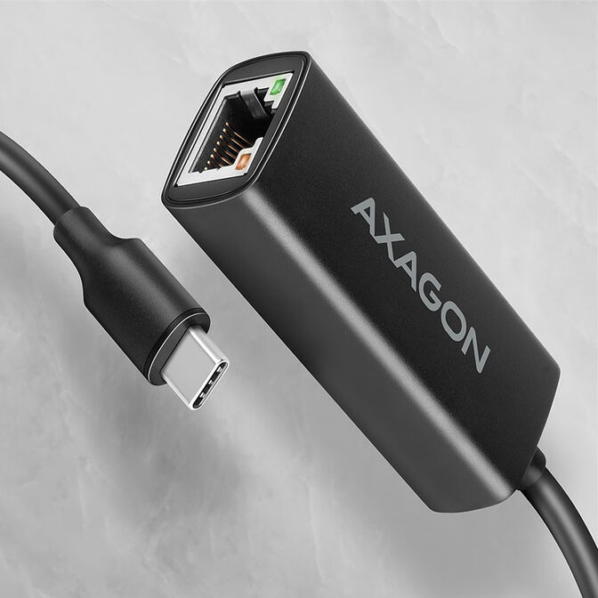 Axagon ADE-ARC USB-C Gigabit Ethernet Adapter image number 1