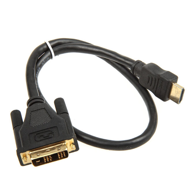 InLine HDMI-auf-DVI Adapterkabel 0,5 m image number 1