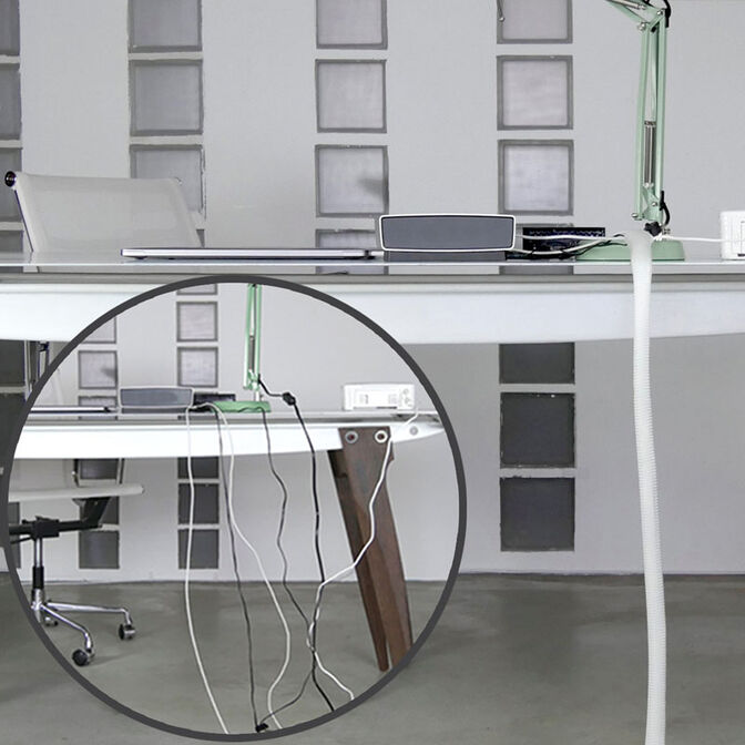 LABEL THE CABLE Cable Sleeve 2m White image number 3