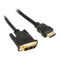 InLine HDMI-auf-DVI Adapterkabel 0,5 m