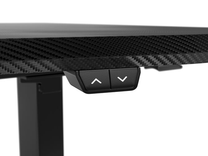 Nitro Concepts Gaming Desk D16E Carbon Red image number 8