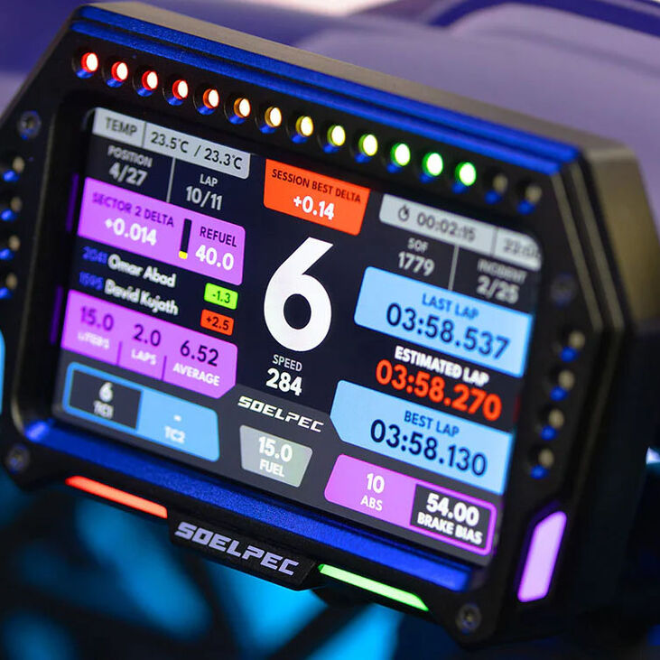 Soelpec XR-5 Racing Display – SimRacing Dashboard image number 2