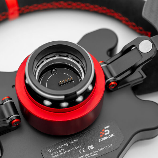 Simagic GTS Alcantara Steering Wheel &ndash; 30 cm Lenkrad mit Schnellverschluss image number 10