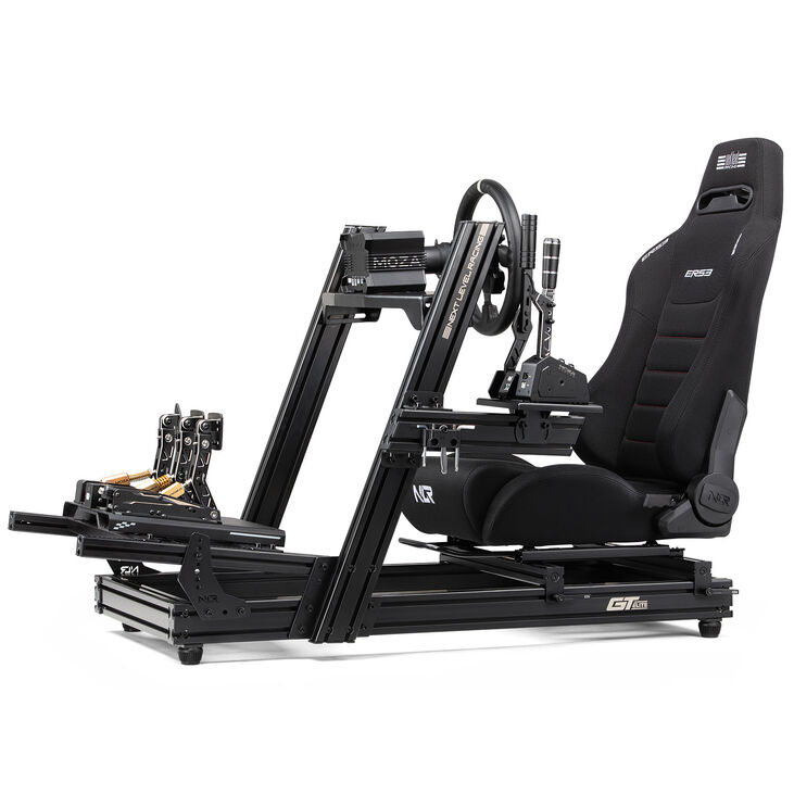 Next Level Racing ERS3 Sim Racing Seat – Schwarzer Rennsitz image number 7