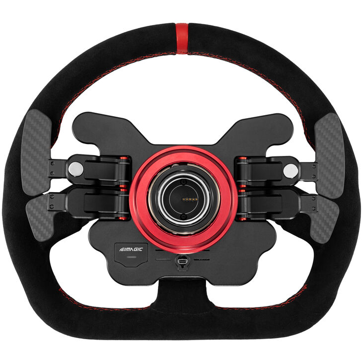 Simagic GT1 SD Alcantara Racing Wheel – GT1 SD Alcantara-Rennlenkrad image number 1