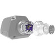 Conspit USB-A Adapter Spacer, for ARES Wheelbases - silver image number null