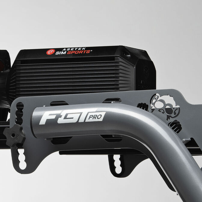 Next Level Racing F-GT Pro &ndash; Racing-Cockpit &ndash; Grau image number 6