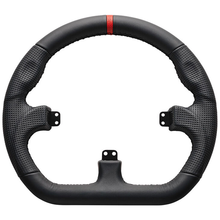 Asetek SimSports GT Rim – Geschlossenes Leder Schwarz image number 0