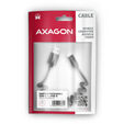 Axagon Twister Cable USB-C zu USB-A 2.0 schwarz 0,6m image number null