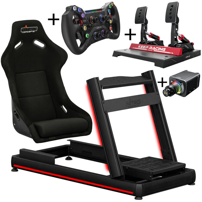Nitro Concepts E-Racer X Simagic Competition SimRacing image number 0