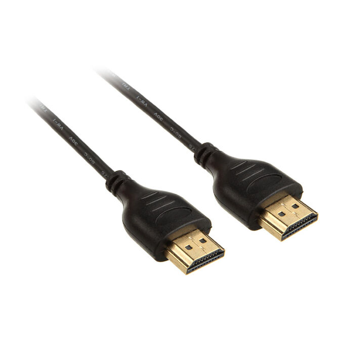 InLine 4K UHD Superslim HDMI-Kabel 1,8m Schwarz image number 0