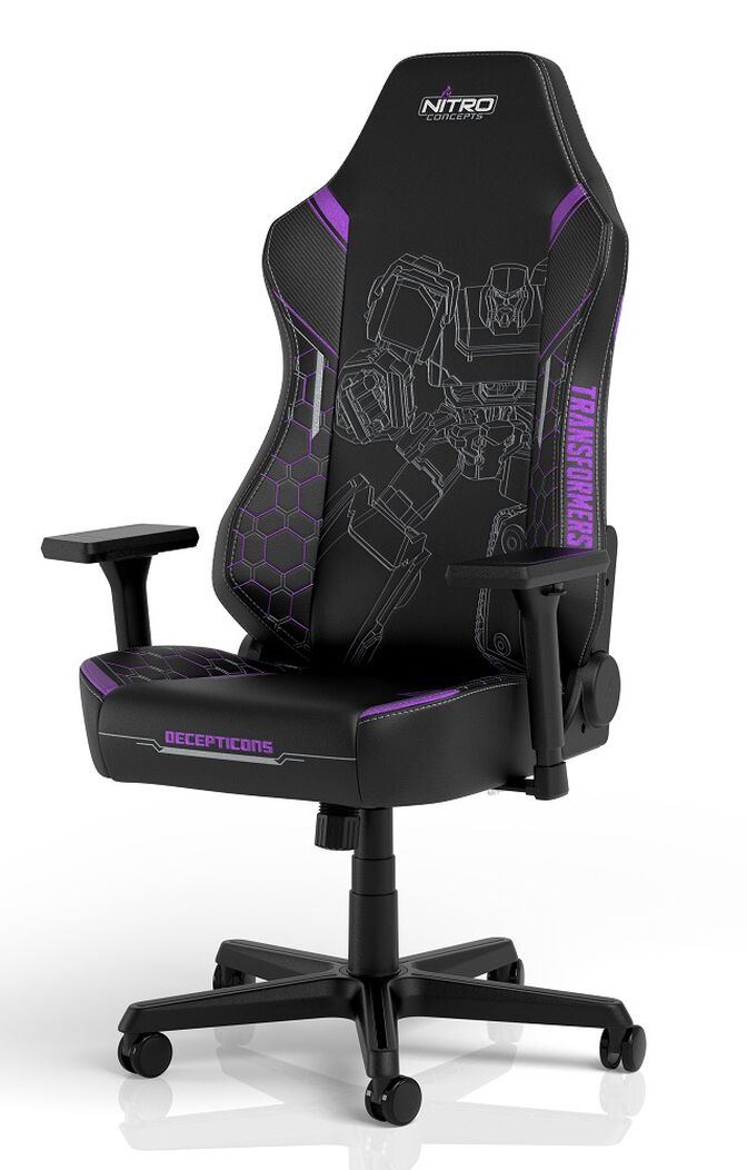 Nitro Concepts X1000 Gaming Chair Decepticons image number 1