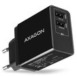 Axagon ACU-DS16 Charger 2x USB-A 16W Schwarz image number null
