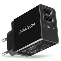 Axagon ACU-DS16 Charger 2x USB-A 16W Schwarz