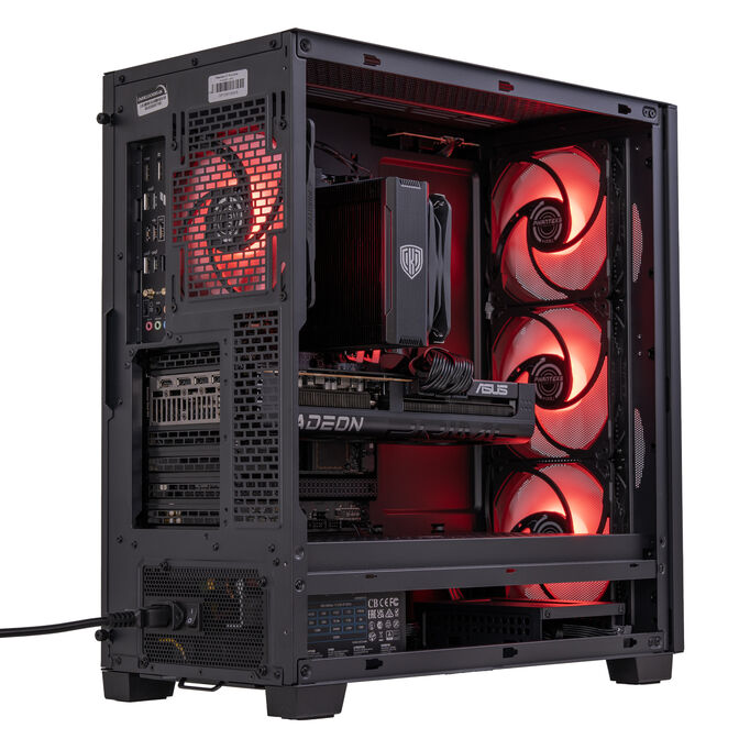 King Mod Systems Gaming-PC Mach 5 Red image number 9