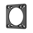 MOZA Adapter Plate for Stalks &ndash; Montageplatte f&uuml;r SimRacing-Zubeh&ouml;r image number null