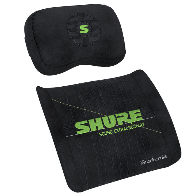 noblechairs Memory Foam Pillow Set Shure Edition image number 1