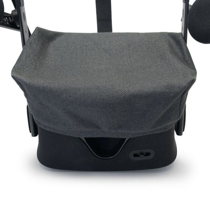 VR Cover Universal Stoffbezug f&uuml;r VR-Headsets Schwarz image number 2