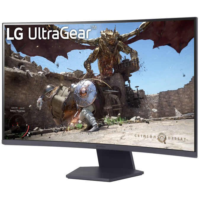 LG UltraGear Gaming-Monitor 31,5 Zoll Curved 180Hz image number 2