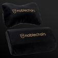 noblechairs Pillow Set EPIC ICON HERO LEGEND Black/Gold image number null