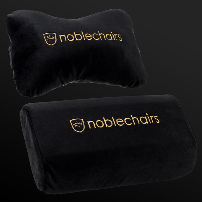 noblechairs Pillow Set EPIC ICON HERO LEGEND Black/Gold image number 8