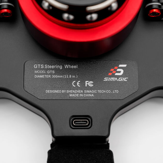 Simagic GTS Alcantara Steering Wheel &ndash; 30 cm Lenkrad mit Schnellverschluss image number 11