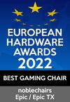 European Hardware Awards 2022 - BEST GAMING CHAIR noblechairs EPIC / EPIC TX