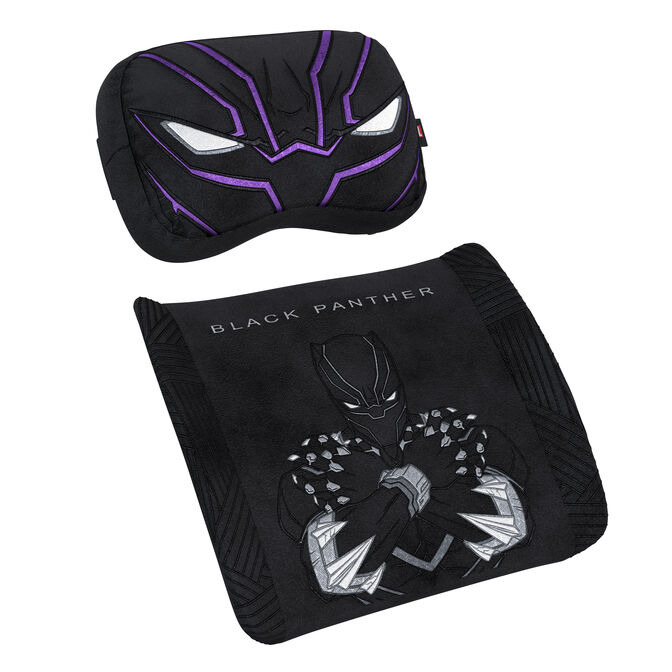 noblechairs Memory Foam Pillow Set Black Panther Edition image number 1