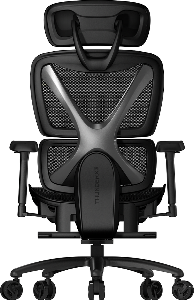 ThunderX3 XTC Ergonomic Office Chair Mesh Black image number 5