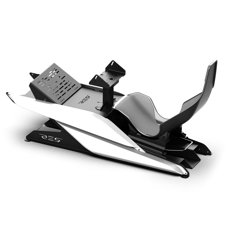 RES-TECH X1 Sim Racing Cockpit – Glänzend Weiß image number 1