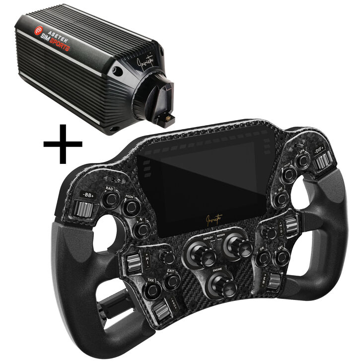 Asetek SimSports Invicta Formula Steering Wheel 27 Nm image number 0
