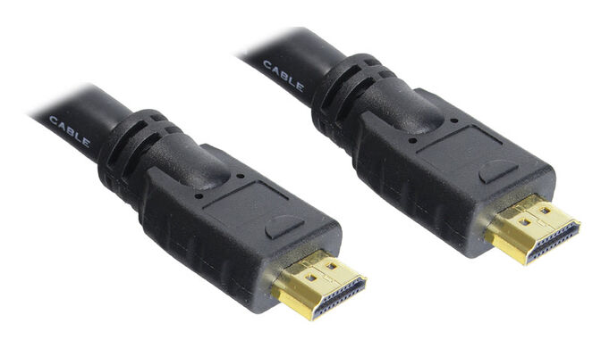 InLine HDMI-Kabel High Speed 1,5m Schwarz image number 0