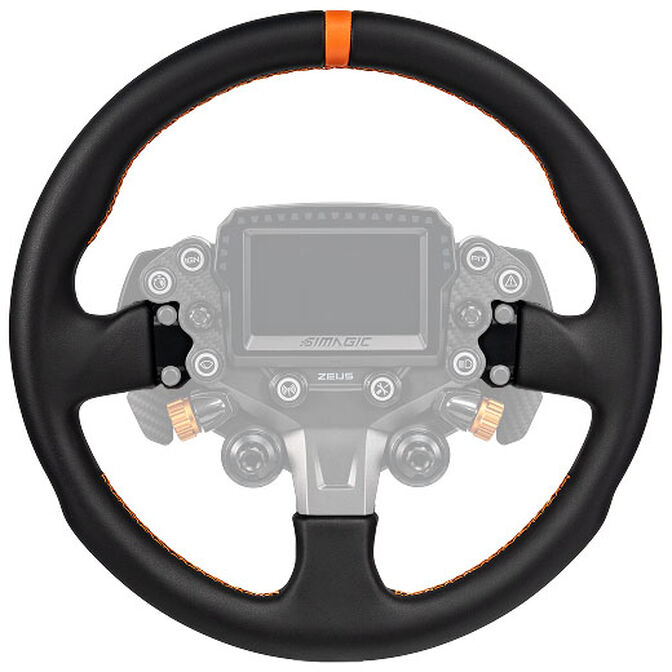 Simagic ZS-330RR (Leather) Steering wheel w/o Hub image number 0