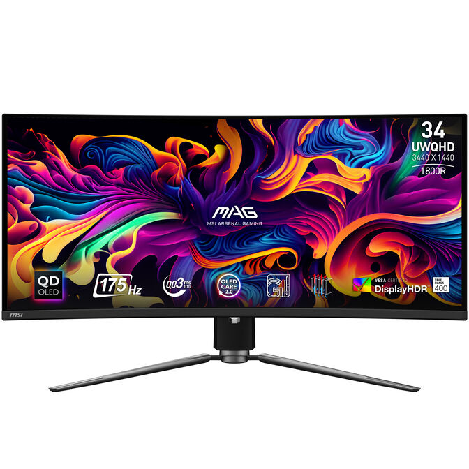 MSI MAG 341CQPDE QD-OLED 34 Zoll 175Hz image number 1