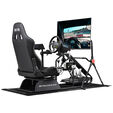Next Level Racing GTracer 2.0 &ndash; Racing-Cockpit &ndash; Schwarz image number null
