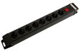 Brennenstuhl Power Strip Premium 8-way Black image number null