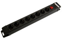 Brennenstuhl Power Strip Premium 8-way Black