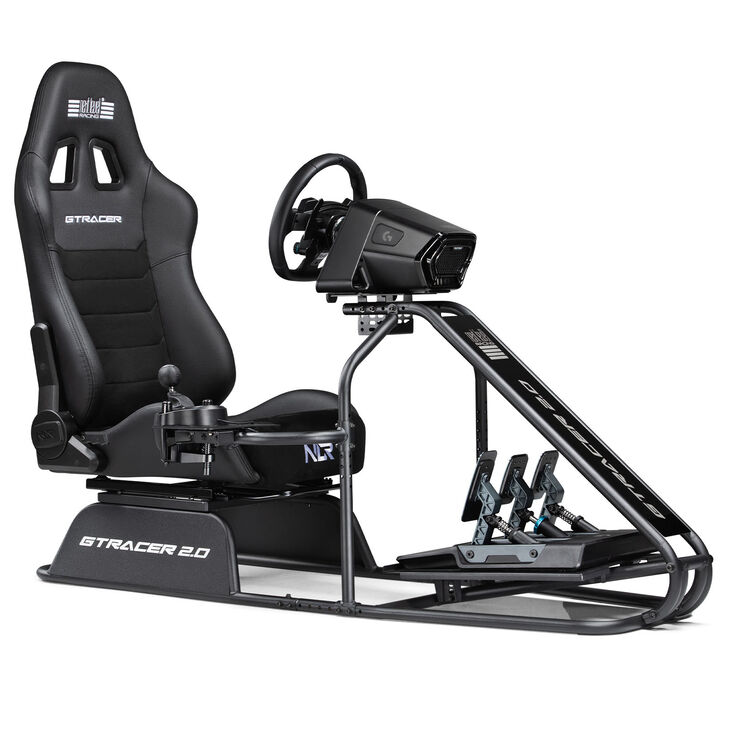 Next Level Racing GTracer 2.0 – Racing-Cockpit – Schwarz image number 2