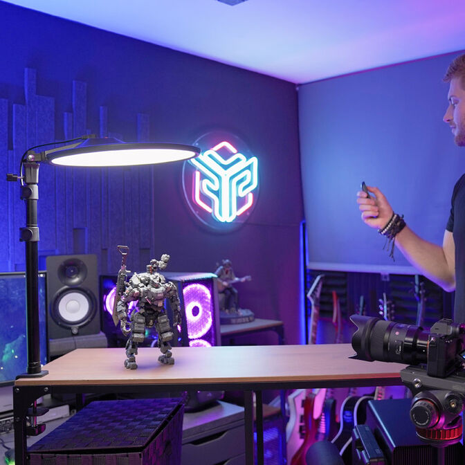 Streamplify Glow Light 14 Softlight EU Power Cord Black image number 5