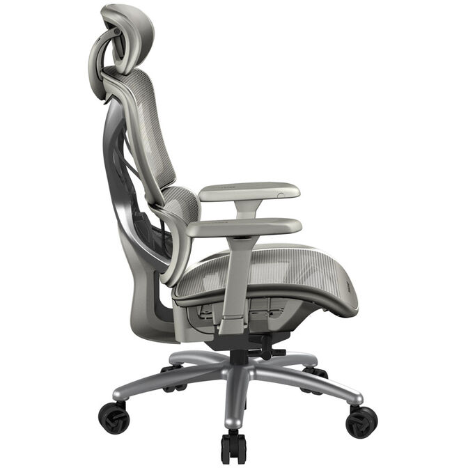 ThunderX3 XTC Ergonomic Office Chair Mesh Grey image number 2