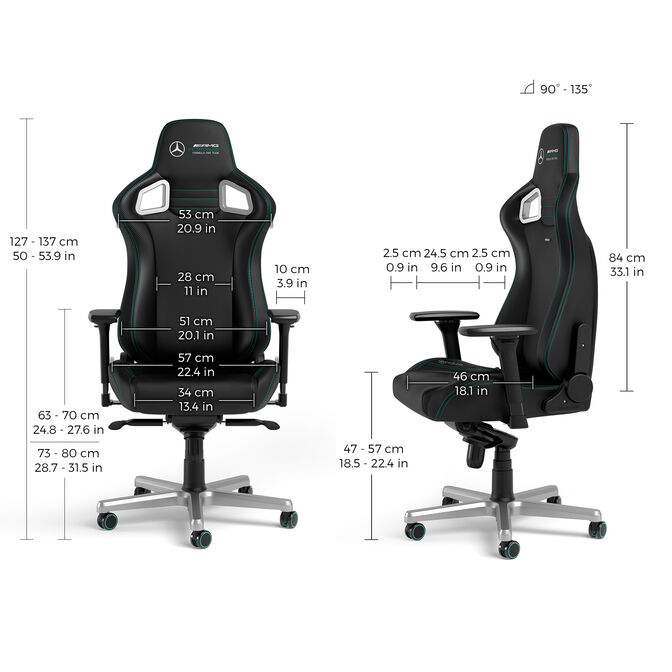noblechairs Epic Gaming Chair Mercedes-AMG image number 5