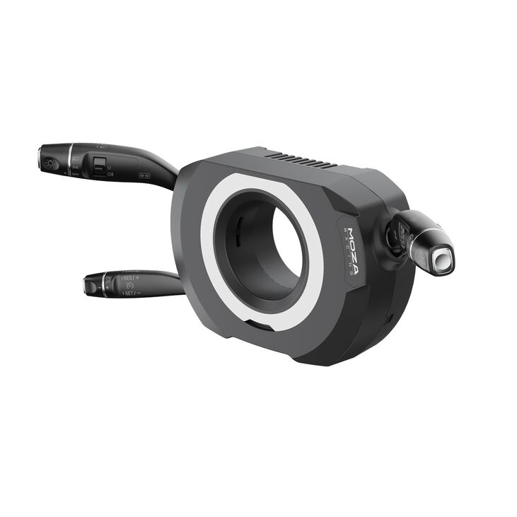 MOZA Multifunction Steering Column – 28-fach Schaltmodul in Schwarz image number 8